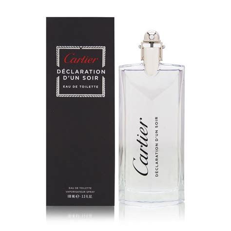 Declaration D'Un Soir by Cartier for Men 3.3 oz Eau de Toilette 